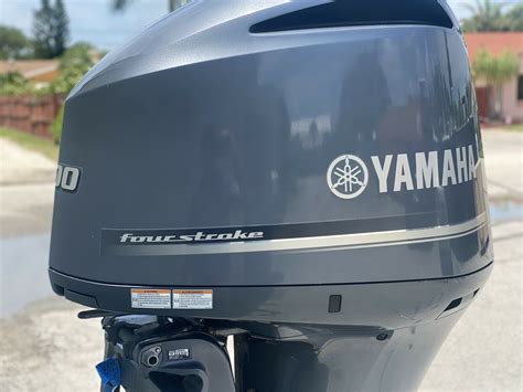 2018 300HP 300 HP YAMAHA FOUR STROKE OUTBOARD MOTOR F300 – Inboard ...