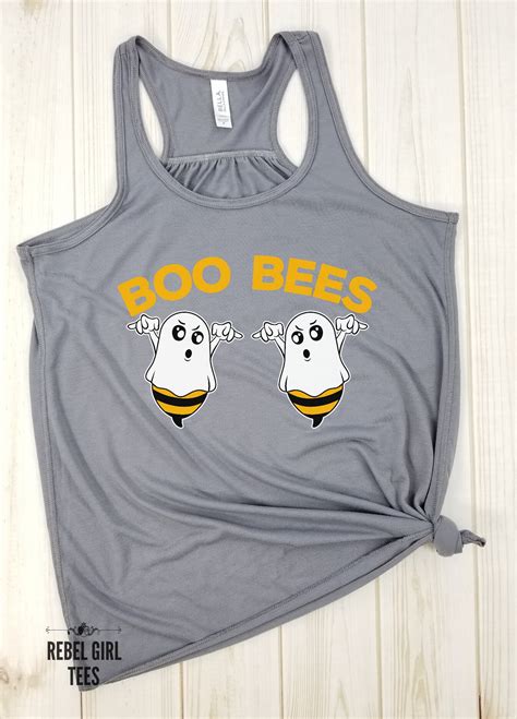 Boo Bees Halloween Boo Shirt Cute and Funny Fall Tee | Etsy