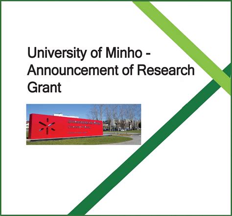 University of Minho - Announcement of Research Grant - CIB