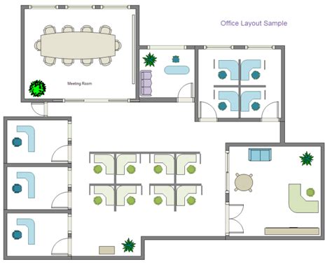 Office Layout Examples and Templates