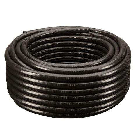 HydroMaxx 1-1/2-in x 25-ft Schedule 40 Black Flexible PVC Pipe in the ...