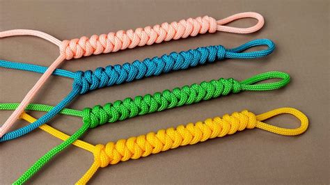 How to tie easy knot pattern # Paracord/Macrame #13 - YouTube