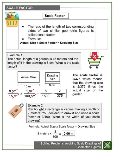 Scale Drawings of Geometric Figures | Helping with Math