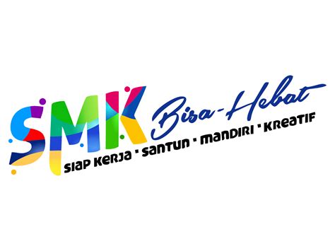 Vector Logo SMK Bisa Format CDR, PNG