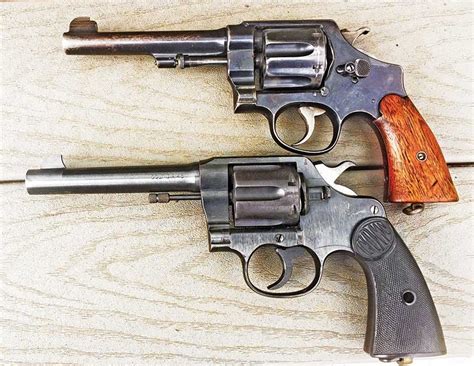 THE MODEL 1917 REVOLVER BOTH COLT AND S&W CONTRIBUTED WWI SIXGUNS ...