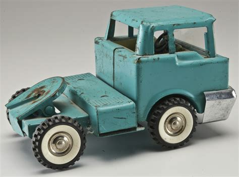 Antique Metal Toy Car Carrier Truck - Antique Cars Blog