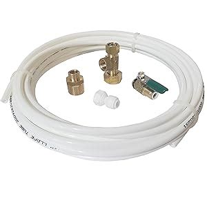 Metpure Ice Maker Fridge Installation Kit – 25' Feet Tubing for ...