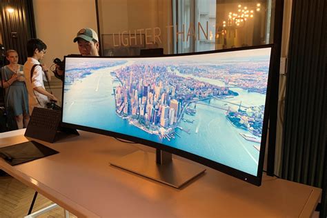 HP S430c 43.4-inch Curved Ultrawide monitor: This eye-popping 4K ...