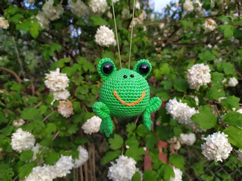 Frog plush cute car accessories for women rear view mirror | Etsy