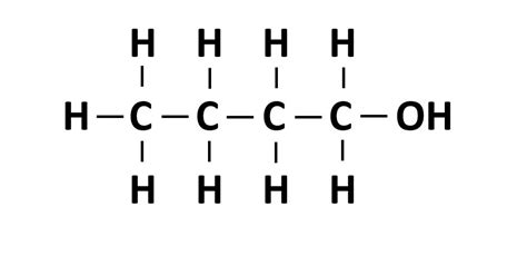 The Displayed Formula For Butanol