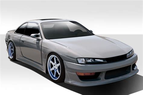 1997-1998 Nissan 240SX Duraflex V-Speed Wide Body Kit - 8PC - 109518