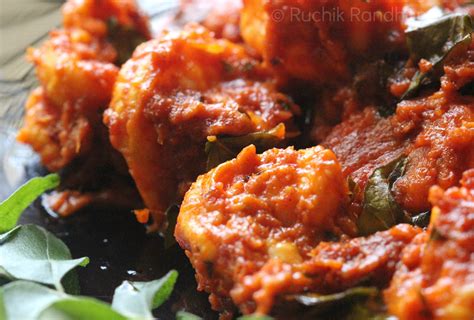 Ruchik Randhap (Delicious Cooking): Prawn Masala Fry - When The Hubby Cooks