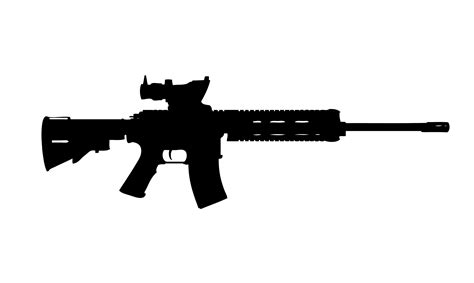 M4 M16 Clipart