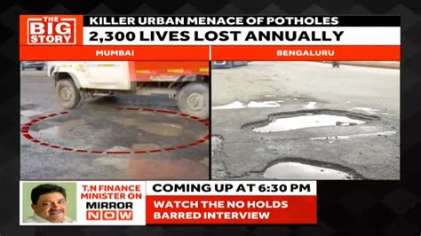 WATCH- Road safety a distant dream; potholes claim 2300 lives annually ...