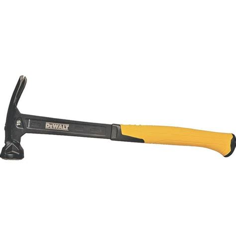 DEWALT DWHT51138X Framing Hammer,14 oz.,16 in.,Checkered - Walmart.com ...