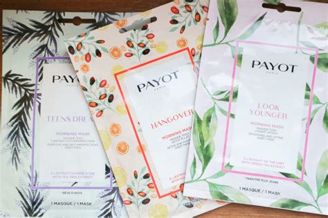 FACE MASK FRIDAY: PAYOT MORNING MASKS - A Life With Frills