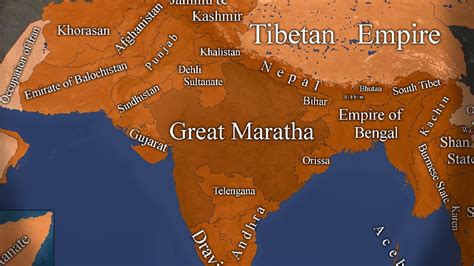 Mapping Speedart-The Greater Maratha Empire - YouTube