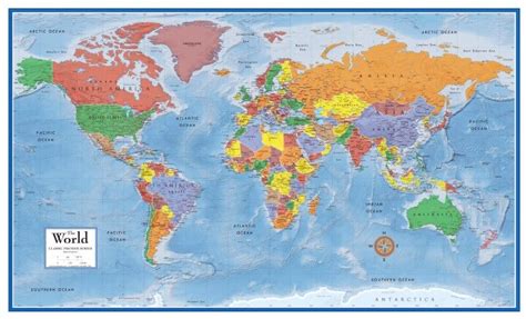 37 Eye-Catching World Map Posters You Should Hang On Your Walls ...