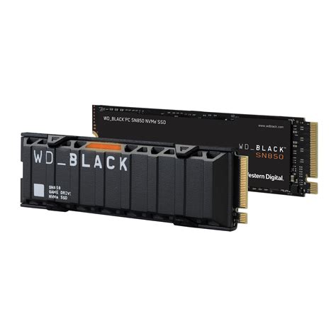 SSD 500GB WESTERN DIGITAL SN850 BLACK M.2 NVMe PCIe GEN 4.0 x4 CON ...