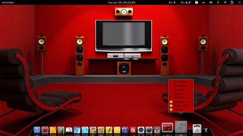 Here is screenshot of my desktop with the docky theme I have created :)