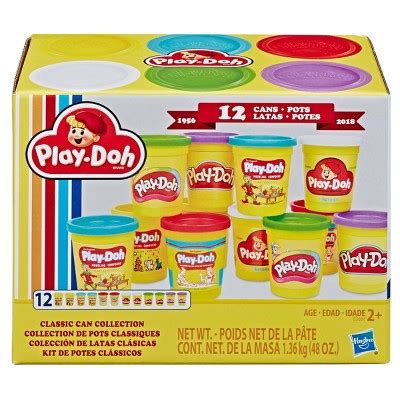 Play-Doh Retro Classic Can Collection – 12pk – BrickSeek