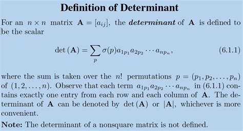 linear algebra - Proving the formula for finding the determinant of a ...