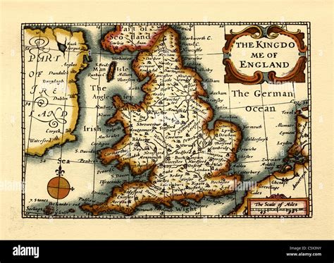 Old English Map