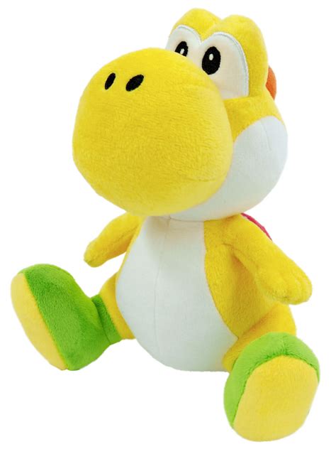 Yellow Yoshi 8″ Plush | Little Buddy Toys