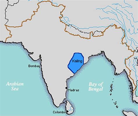 Picture Information: Map of Kalinga Empire