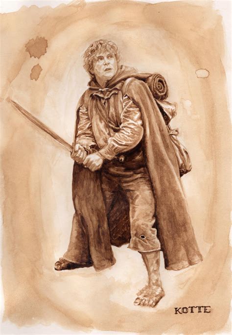 Samwise Gamgee in coffee by Adnaurian on DeviantArt