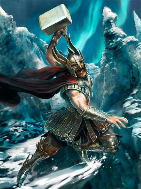 Thor the Norse God - stage 2 by m0zch0ps on DeviantArt