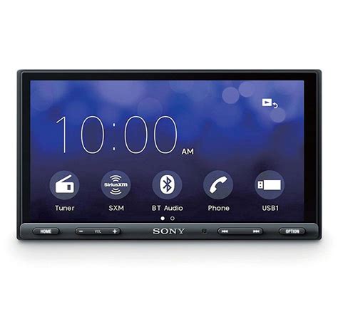 Sony XAV-AX5000 6.95 CarPlay/Android Auto Media Receiver with Blutooth ...