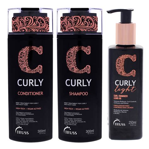 Truss Curly Shampoo and Conditioner and Light Cream Kit - Walmart.com