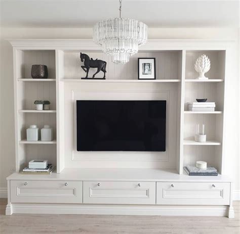 Built In Tv Wall Unit Plans - Image to u