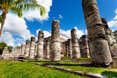 Chichen Itza's Amazing Temple of the Warriors - Cancun to Chichen Itza