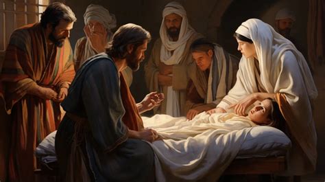 The story of jesus healing jairus daughter - यीशु द्वारा याइर की बेटी ...