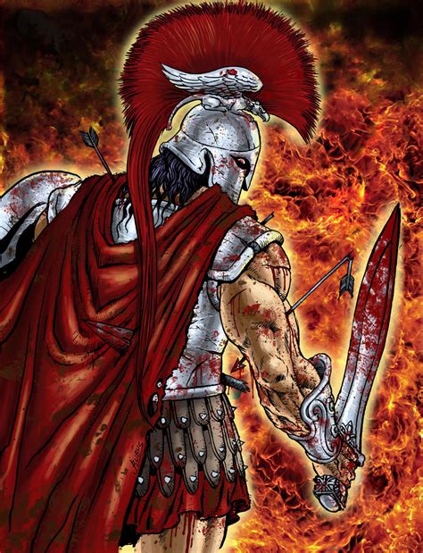 Ares, God of War by RubusTheBarbarian on DeviantArt