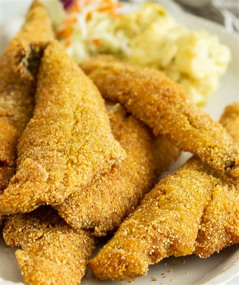 Southern Pan Fried Fish (Fried Whiting Fish Recipe) Whisk it Real Gud