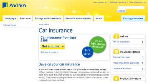 Aviva Car Insurance Quotes Online - Car Insurance