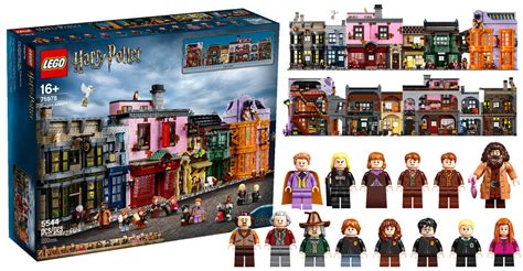 Brickfinder - LEGO Harry Potter Diagon Alley (75978) Official Announcement!