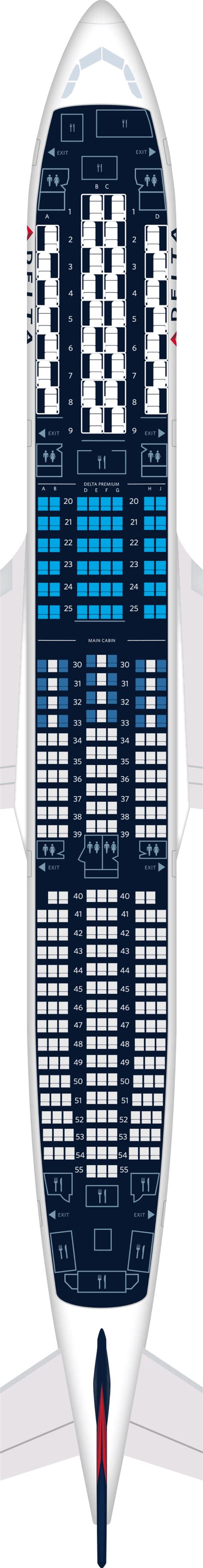 Airplane Seating Map