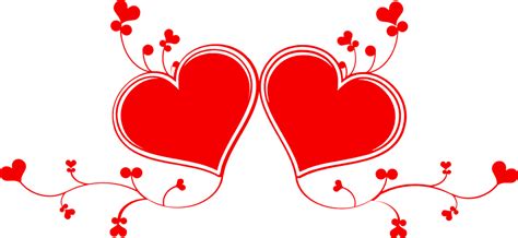 fancy double heart, love free svg file, clipart images - SVG Heart