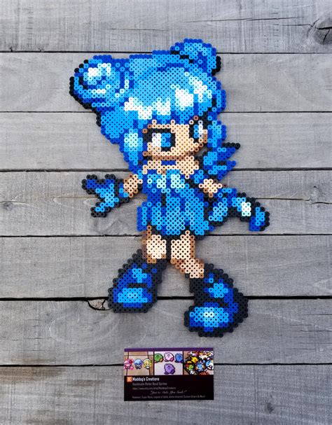 Mew Mint - Anime Perler Bead Sprite by MaddogsCreations on DeviantArt