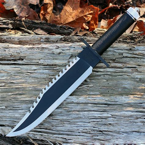 Custom Handmade Hunting Knife Rambo First Blood Part II. Comes - Etsy