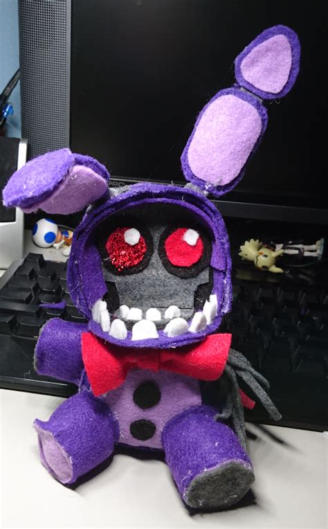 My Custom Withered Bonnie Plush (Made from scratch, not edited from an ...