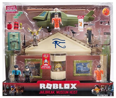 Roblox Desktop Series Jailbreak Museum Heist 3 Playset Jazwares - ToyWiz