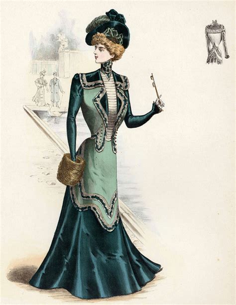 Victorian Fashion - 1899 | Historical fashion, 1890s fashion, Fashion ...