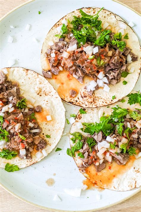 Tacos de Lengua (Mexican Tongue Tacos) | Cooking To Entertain | Recipe ...