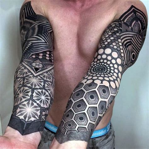 100 Dotwork Tattoo Designs For Men - Intricate Pattern Ink Ideas