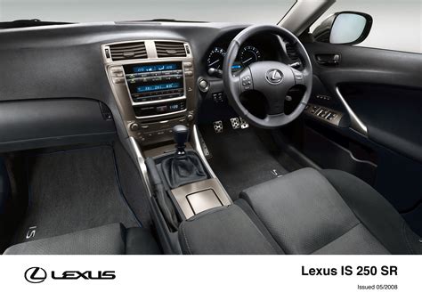 IS 250 SR Interior (2008) - Lexus Media Site